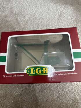 Lgb-46170 Lgb 46170 Frr Field Railroad Car W Operating Crane New - Collection Item G Scale