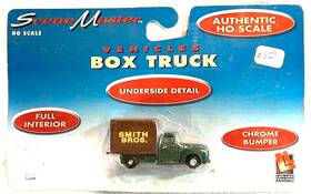 Life-like 077071016445 Rtr Ho 1/87 Scene Master Series Ford Box Truck-smith Brothers Built