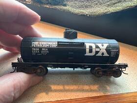 Life-like Trains 077071231572 Ho Proto 2000 Mid-continent D-x 10000 Gal. Type 21 Rivited Tank Car Cosx 2008