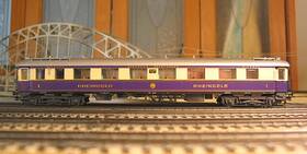 82200-82500 Liliput Ho 7-car Set-deutsche Reichsbahn 1928 Rheingold Luxury Train - 822/2500