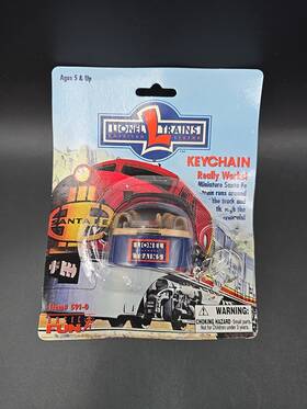 591-0 Lionel 014397591003 1999 Trains American Legend Santa Fe Keychain #591-0 Opened