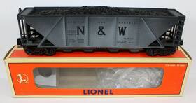 6-19325 Lionel 023922193254 New 6446-4 Norfolk And Western Hopper Coal Dust Sides. Usa