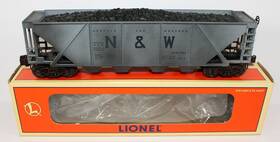 6-19327 Lionel 023922193278 New 6446-1 Norfolk And Western Hopper Coal Dust Sides. Usa