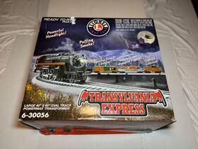 Lionel 023922300560 Transylvania Express Ready To Run O Gauge Train Set Complete