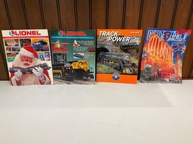 Lionel 023922839879 Lot Of 4 Electric Trains Catalogs. Excellent Condition
