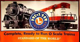 Lionel 072891011564 Vintage-lionel Trains-dealer Advertising-original Dealer Display Poster Brandnew