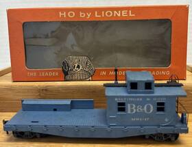 0819-75 Lionel 0819-17 Ho Scale #0819-75 B&o Caboose Mwc-17 Postwar Pre Owned