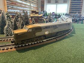 1922040 Lionel Legacy Santa Fe Inch Gold Bonnet Diesel Passenger Set