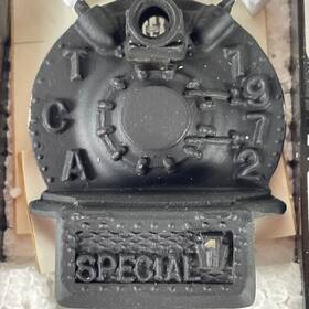 1972-tca Lionel Tca Special 1972 Boiler Front For Turbine Locomotive With Case 3 Decals