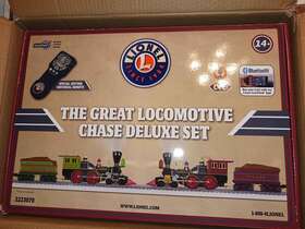 2223070 Lionel Great Locomotive Chase Lionchief Bluetooth Set General 4-4-0