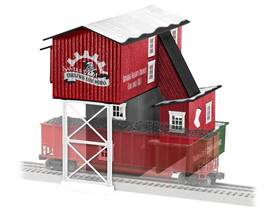 2229320 Lionel O Plug-expand-play Christmas Coal Works Lighted Coaling Station