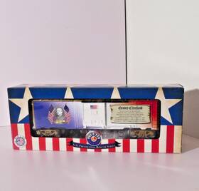 2238050 Lionel - Grover Clevland Presidential Boxcar Musa Train Mib