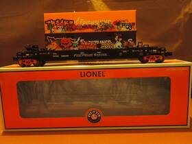 2328340 Lionel 2328350 #2328340 O Halloween Graffiti Maxi-stack With Container Load