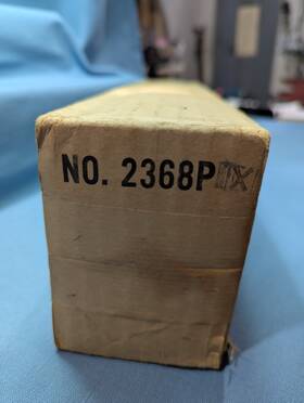 2368p-x Lionel 1956 Postwar Baltimore And Ohio Powered F3 Empty Box