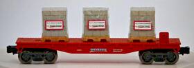 270-0425 Lionel Rare Menards Concrete Blocks To Johnson Co On Flatcar Compatible