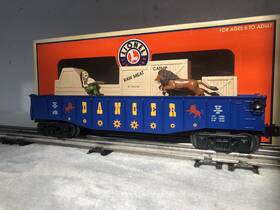 36711 Lionel #36711 Trains Ballyhoo Circus Operating Gondola W Lion Trainer And Exc