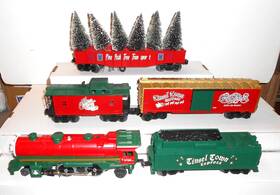 6-21944 Lionel 6-00000 Celebrate Christmas With Tinsel Town Locomotive Rtr Train Set