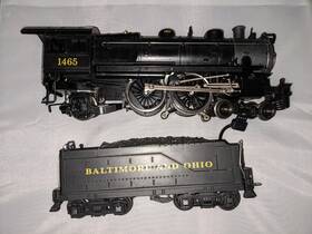 6-11200 Lionel 2-8-0 Legacy Baltimore And Ohio B&o #1465 Consolidation Steam Locomotive