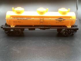 6-16112 Lionel 1990 Dow Chemical Three Dome Tank Car Midland Michigan Used With Box