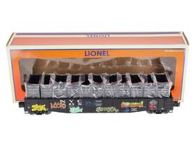 6-17473 Lionel O Gauge Custom Nyc Ps-5 Gondola With Containers #502351 Ln/box