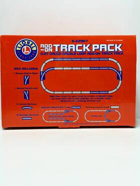 6-22967 Lionel 6-22927 Double Loop Add-on Track Pack Rare Original Box