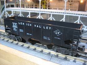 6-2456 Lionel Lehigh Valley 2-bay O-27 Hopper # L.v. 25000 - Buy It Now Listing