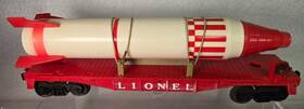 6-26025 Lionel 6-26025/mtw 6- 26025 Mtw O Scale 6407 Flat Car With Rocket Without Box