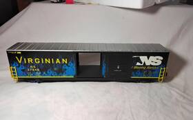 6-27848 Lionel Norfolk Southern Virginian 60ft Boxcar Never Ran But Displayed