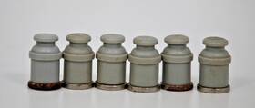 6-30111-milk Lionel Fastrack Milk Cans Lot 6 Magnetic Dairy Farm Load O Gauge Accessory