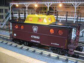 6-36682 Lionel Pennsylvania Caboose With Figure # 476682 Buy It Now Listing