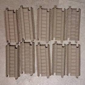 Lionel 6-36704 Thomas The Train 2006 Tan Classic Track Master Lot Of 10 Pieces