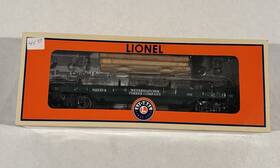 6-37055 Lionel Sp Log Dump Car O 2015