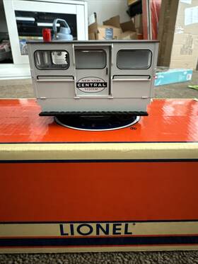 6-37067 Lionel New York Central Nyc Tmcc Railroad Speeder Lighted Ln