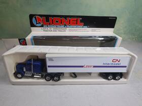 6-52048 Lionel #6-52048 O Tractor And Trailer Cn #197993 L.o.t.s. 15th Anniversary Read