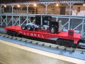 6-6825 Lionel Flatcar With Die-cast Semi Tractor Buy It Now Listing