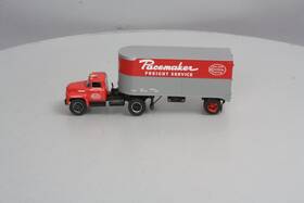 6-81901 Lionel O New York Central Tractor With Piggyback Semi Trailer Ln