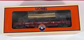 6-82047 Lionel Lines Operating Log Dump Car O 027 2015 #82047 L/n In Box