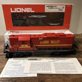 6-8778 Lionel 6-8775 Lehigh Valley Gp-9 Diesel Locomotive 0/027 Gauge