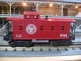 6-9341 Lionel Atlantic Coast Line O-27 Caboose # 9341 Buy It Now Listing