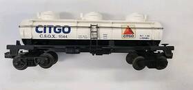 6-9344 Lionel Limited Edition Citgo Triple Dome Tank Car O Gauge
