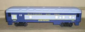 6-9519 Lionel #9519 B&o Illuminated Combination Car - 1975 Nice Box