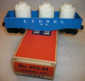 6112-85 Lionel Postwar Production Sample Gondola C-8 Ln Original Box