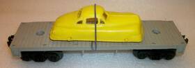 6401-25 Lionel Postwar Flat Car With Payton Automobile Excellent To Ln