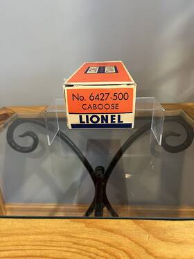 6427-500 Lionel Scarce Original Postwar Girls Pastel Blue Prr Caboose Box Only