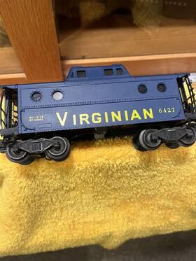 6427-60 Lionel Excellent Postwar 6427 Scarce Original Virginian Caboose