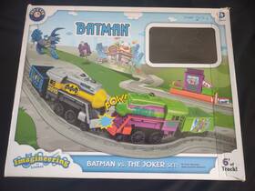 7-11587 Lionel 2015 Imagineering By Batman Vs Joker Train Set Complete F1