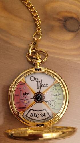 9-41027 Lionel 7-41027 The Polar Express Conductor Pocket Watch