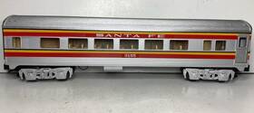71-8430-200 Lionel Super Chief Santa Fe Atsf Lighted Passenger Coach Train Car 3155 O Gauge
