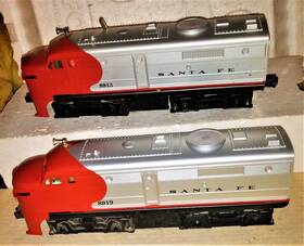 8913 Lionel &8919 New Alco A Power/dummy And 8919 Shells On Post War Chassis Excellent