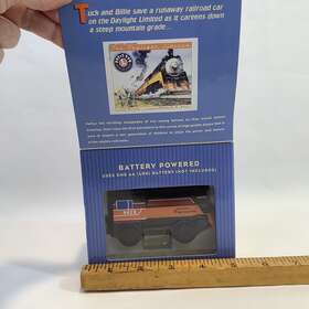 92300 Lionel #92300 1998 Nos The Daylight Needs Aa Battery Train For Wooden Rail Systems K-b